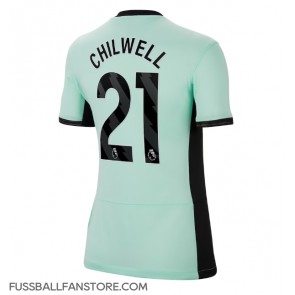 Chelsea Ben Chilwell #21 Replik 3rd trikot Damen 2023-24 Kurzarm